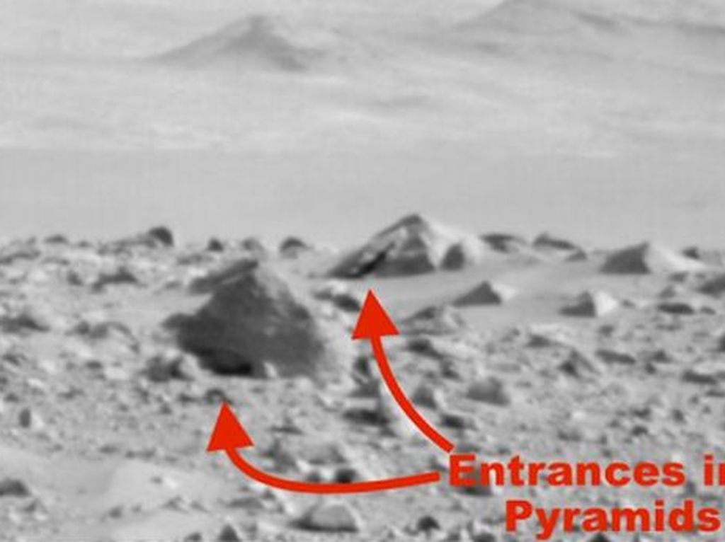 Ada Piramida di Planet Mars? Ada Piramida di Planet Mars?
