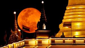 Betapa Indahnya Pink Supermoon 2020