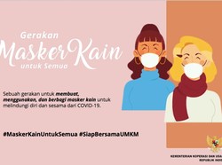 Cegah Corona, Yuk Dukung Gerakan #MaskerKainUntukSemua