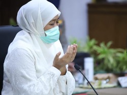 Istigasah Online, Khofifah: Semoga COVID-19 Segera Diangkat oleh Allah