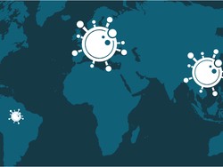 Peta dan Infografis Pasien Corona di Indonesia dan Dunia