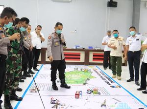 Tuban Zona Merah Corona, Polisi Gelar Sispamkota