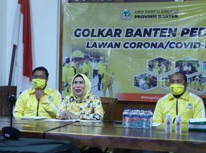 Ragam Cara DPD Golkar Bantu Pemprov Banten Tangani Corona