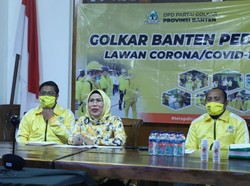Ragam Cara DPD Golkar Bantu Pemprov Banten Tangani Corona