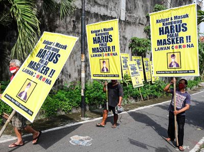 Poster Himbauan Memakai Masker