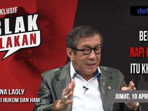 Sebentar Lagi, Blak-blakan Menkum dan HAM Yasonna Laoly