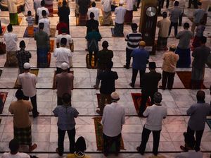 Opsi Salat Jumat Tiga Gelombang Gegara Corona Belum Sepenuhnya Hilang