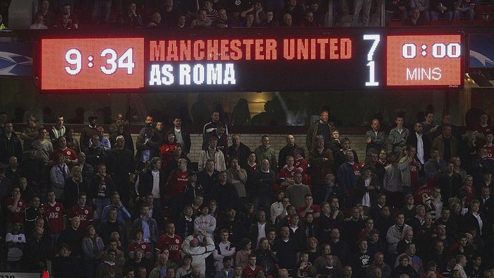 On This Day Manchester United Ganyang As Roma 7 1