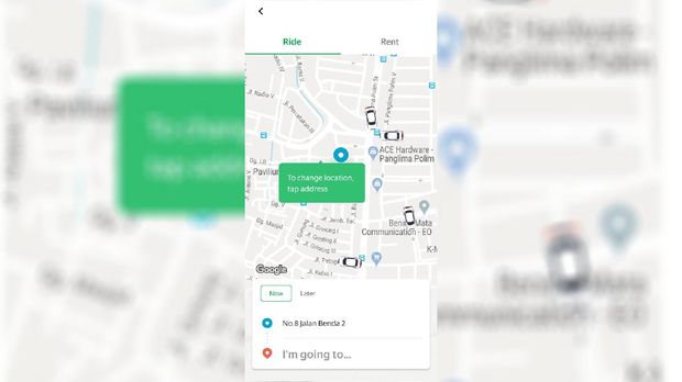 Grab Indonesia hilangkan layanan motor antar jemput penumpang.