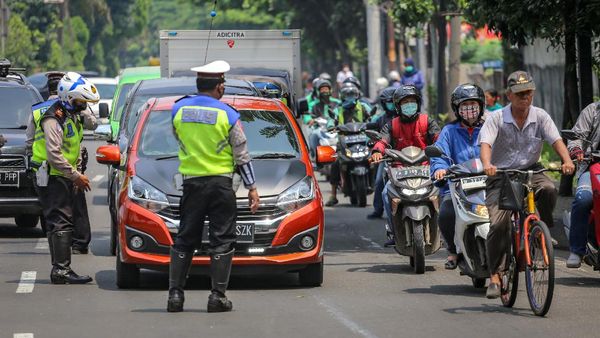 Situasi Daerah Perbatasan Jakarta saat Diberlakukan PSBB