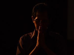 Suasana Misa Jumat Agung di Tengah Pandemi Corona Suasana Misa Jumat Agung di Tengah Pandemi Corona