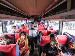 Sebelum Jokowi Larang Mudik, Penumpang Bus Sudah Sepi dan Tiket Naik 50%