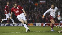 Wayne Rooney adalah nama berikutnya. Rooney masih menjadi top skor MU dalam 13 tahun membela Setan Merah, dengan 235 gol. Foto: Getty Images/Alex Livesey