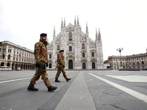 Italia Perpanjang Lockdown Hingga 3 Mei 2020
