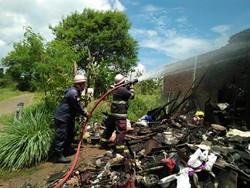 Api Lalap Rumah di Katapang Bandung, Wanita Muda Tewas Terbakar