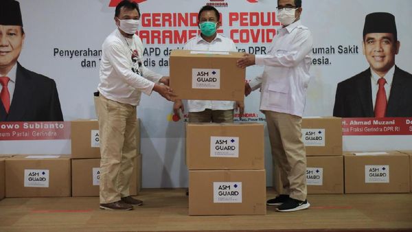 Lagi, Bantuan APD dan Masker Terus Mengalir