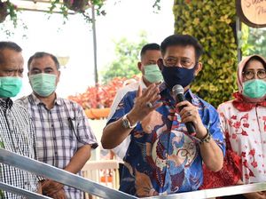 Amankan Pangan Lebaran, Kementan Buka Pasar Mitra Tani di Bekasi