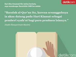 Hadits Pendek Tentang Keutamaan Membaca Al Quran