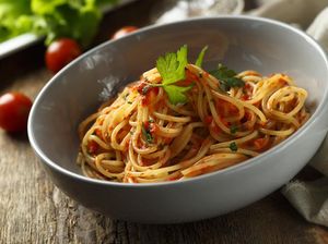 Resep Spaghetti ala Sicilia yang Gurih Segar