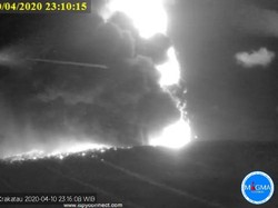 BMKG: Erupsi Gunung Anak Krakatau Tak Picu Anomali Permukaan Laut