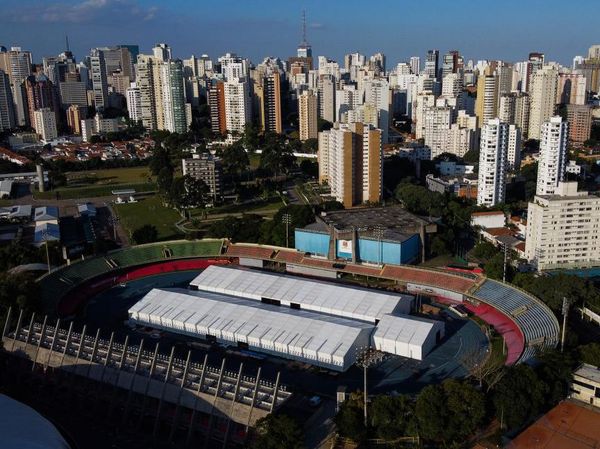 Penampakan RS Darurat Khusus Corona di Sao Paulo