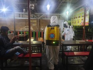 8.322 Masyarakat di Jawa Timur Diamankan karena Enggan Bubar di Tengah Corona