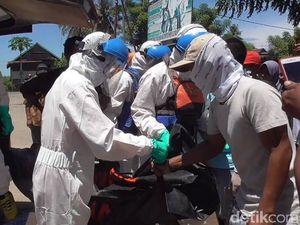 Pejudi Sabung Ayam di Polman Ditemukan Tewas, Jenazah Dievakuasi Petugas Ber-hazmat