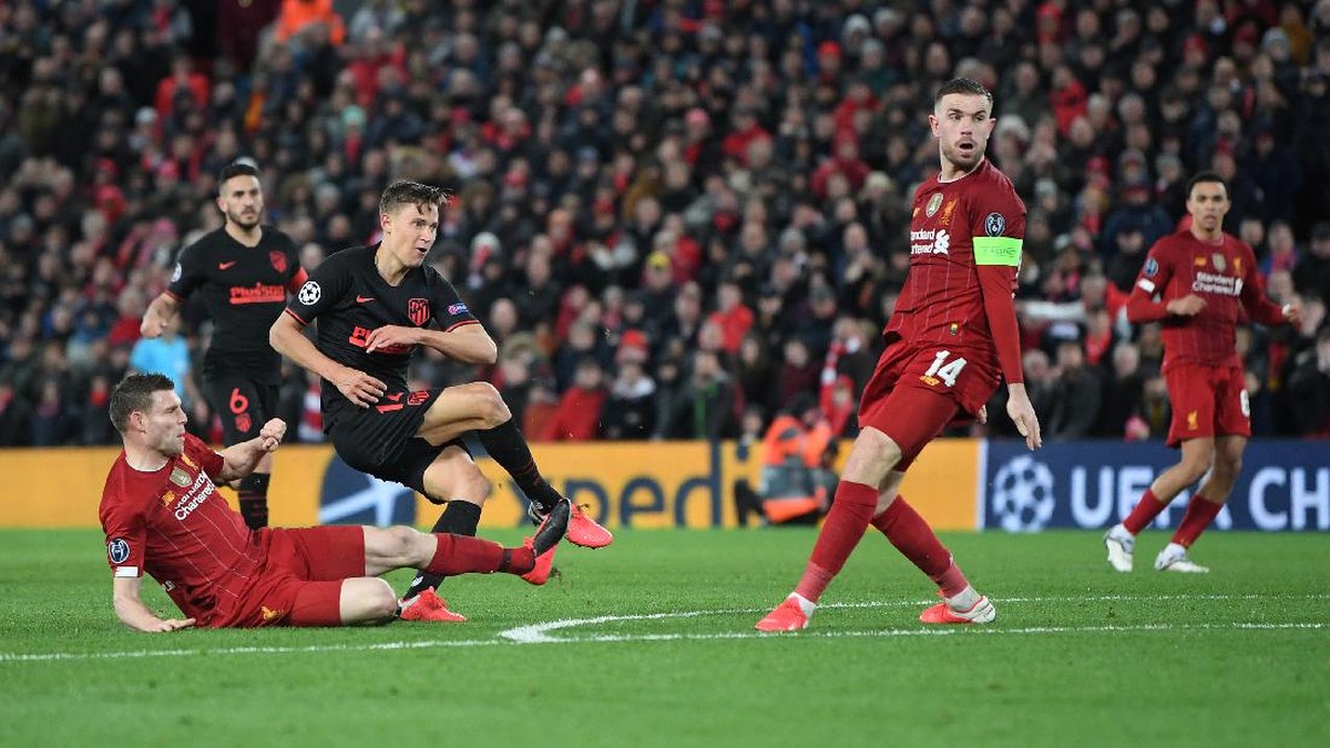 Atletico Madrid sudah dua kali beruntun mengalahkan Liverpool di Liga Champions. Akahkan bisa mewujudkan kemenangan ketiga?Foto: Getty Images/Laurence Griffiths