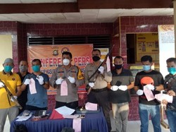Polres Musi Banyuasin Tangkap 4 Perampok Bersenjata Api, 1 Tewas Ditembak