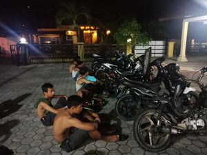 Video Ditangkap Gegara Balap Liar, Pemuda Ini Nangis