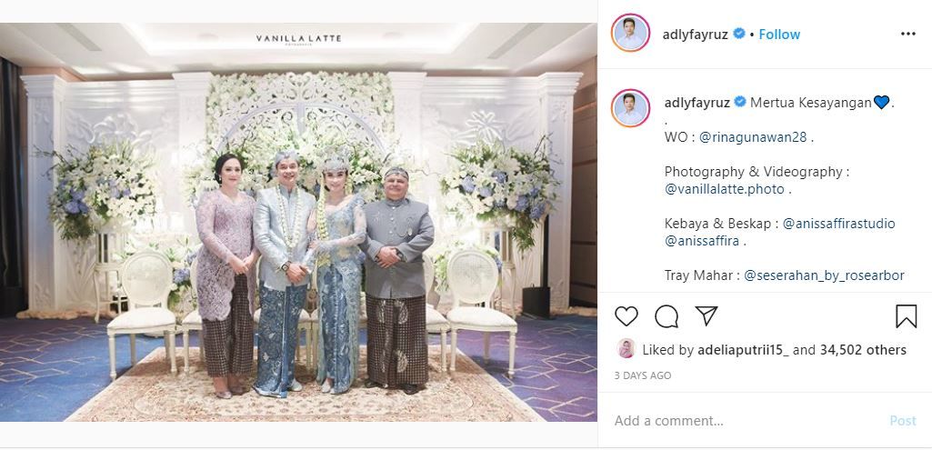 Pamer Mertua Kesayangan, Adly Fairuz Malah Disebut Tukang Sindir