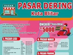 Pasar Dering, Solusi Aman Berjualan dan Belanja di Tengah Wabah Corona