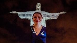 Begini Cara Brasil Hormati Tenaga Medis Hadapi Virus Corona