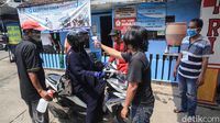 Warga Cipadu Tangerang Perketat Pemeriksaan Corona