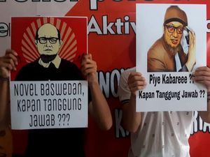 Novel Terus Didera Aksi Demonstrasi