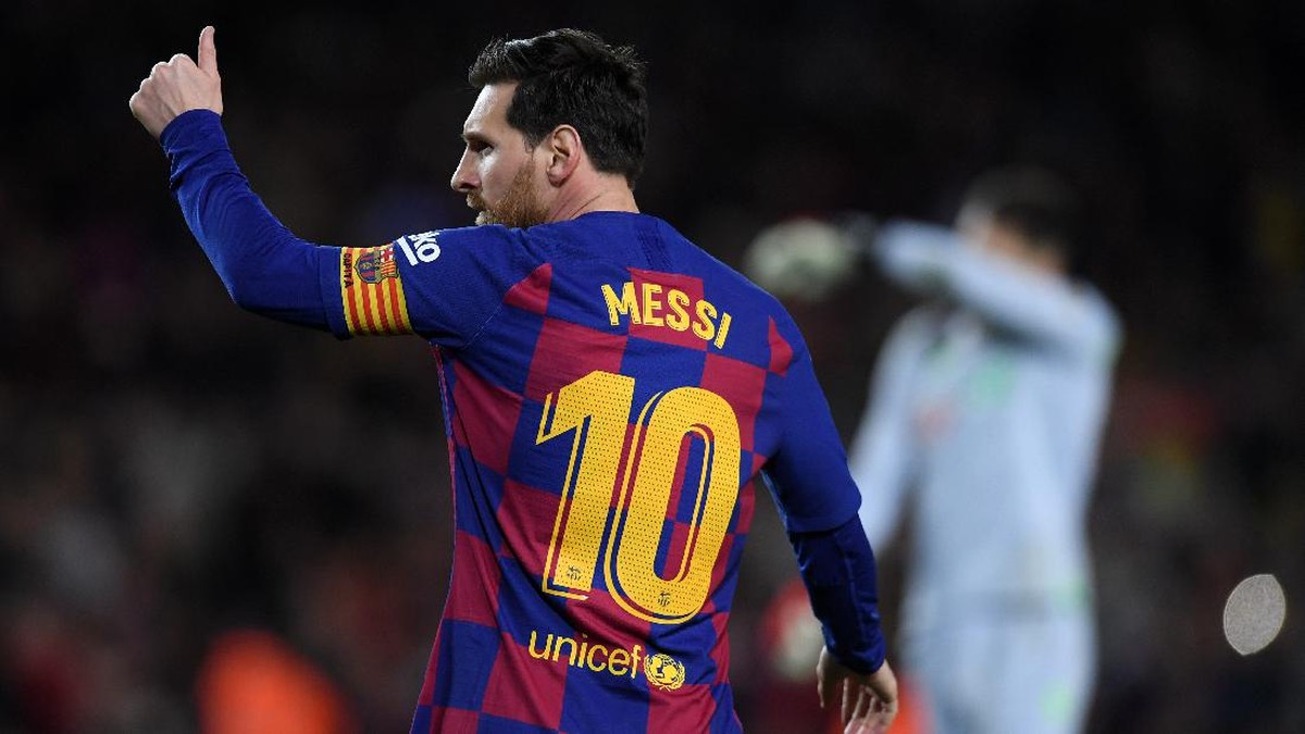 Lionel Messi bisa meninggalkan Barcelona pada musim panas 2021. (Foto: Getty Images/Alex Caparros)