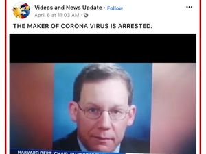 Viral Ilmuwan Pembuat Virus Corona Ditangkap, Hoax or Not?