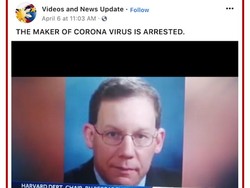 Viral Ilmuwan Pembuat Virus Corona Ditangkap, Hoax or Not?