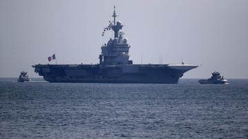 Selat Hormuz Memanas, Kapal Induk Prancis Bergerak ke Laut Merah