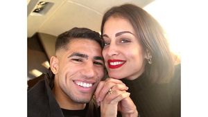 Sosok Kekasih Pesepakbola Achraf Hakimi, Aktris Cantik yang 12 Tahun Lebih Tua