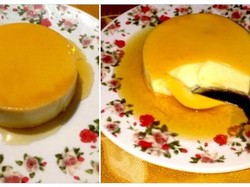 Resep Puding Custard Karamel Praktis ala Netizen