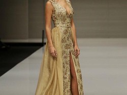 Gaya Desiree Cordero di atas catwalk (Instagram/desirecordero)