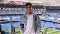 Yang ramai saat itu, selain faktor usia, adalah bahwa Tiago Ramos merupakan penggemar Real Madrid, klub rival abadi Barcelona yang pernah dibela Neymar. (Foto: Instagram @tiagoramoss)