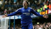 Hernan Crespo direkrut dari Inter Milan seharga 23,4 juta paun pada Agustus 2003. Dilepas Chelsea saat kontrak habis Juli 2008 setelah sempat dipinjamkan ke AC Milan dan Inter Milan. (Foto: Getty Images)