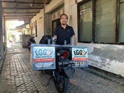 Kena PHK Akibat COVID-19, Mantan Karyawan Ini Jualan Telur Delivery