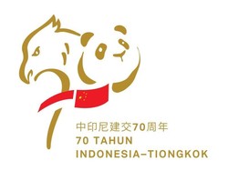 Logo Peringatan 70 Tahun Hubungan Diplomatik RI-Tiongkok Resmi Diluncurkan