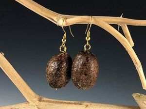 Eww! Seniman Ini Bikin Anting dari Kotoran Hewan, Dijual Rp 300 Ribuan