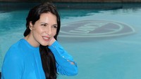 Soraia Chaves. Aktris top di Portugal ini sempat dikabarkan berkencan dengan Ronaldo medio 2006. (Foto: Valerio Pennicino/Getty Images for Lancia)