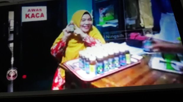 Obat yang dijual Ningsih Timpani diklaim sembuhkan Corona