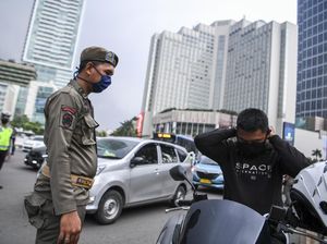 Pemprov DKI Tunggu Aplikasi Terapkan Denda Tak Bermasker Bayar Rp 1 Juta Pemprov DKI Tunggu Aplikasi Terapkan Denda Tak Bermasker Bayar Rp 1 Juta